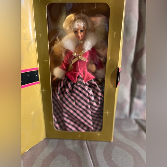 Barbie Other - 1996 Winter Rhapsody Barbie, NRFB, (16353) Damaged Box | Avon Exclusive